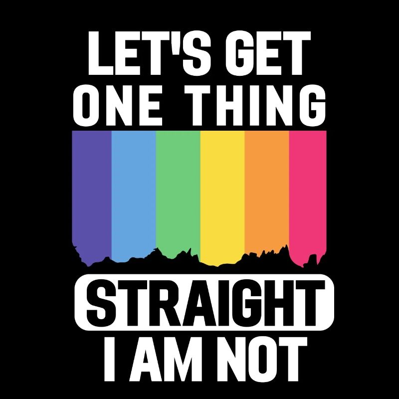 Rainbow Flag Gay Pride Gift Funny LBGT