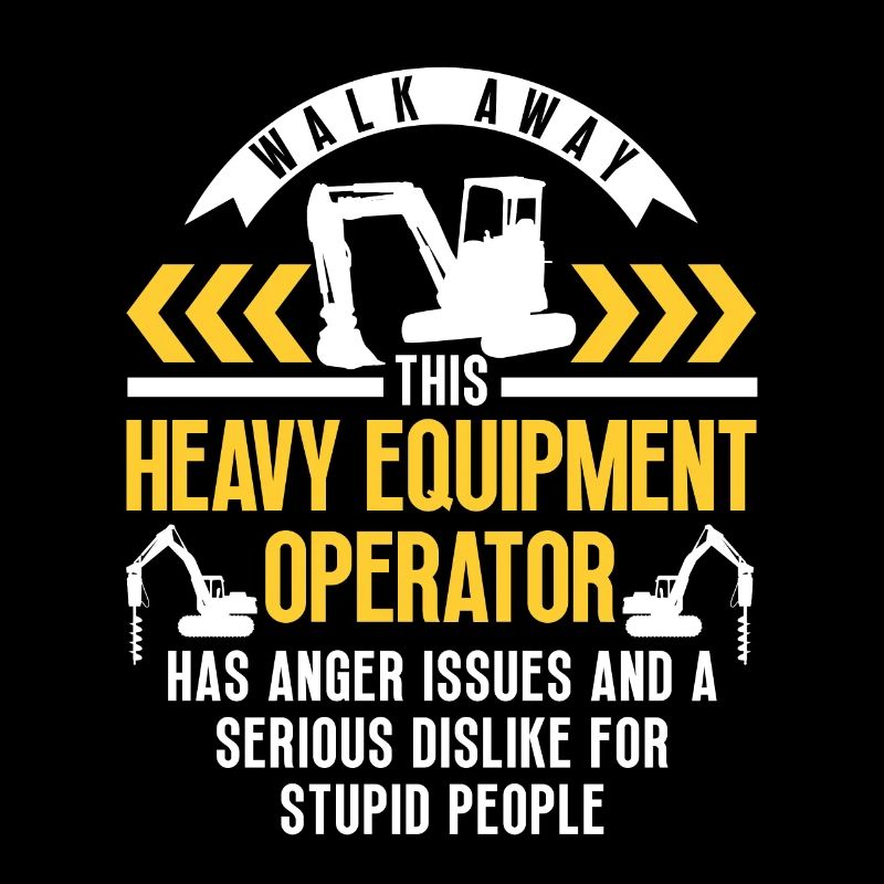 Construction machinery operator Excavator driver Excavator driver Construction workers