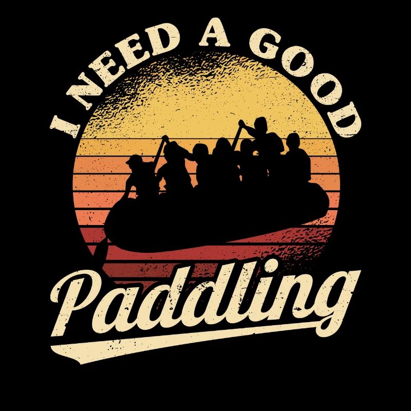 Rafting Floß Geschenk Paddler Rafting