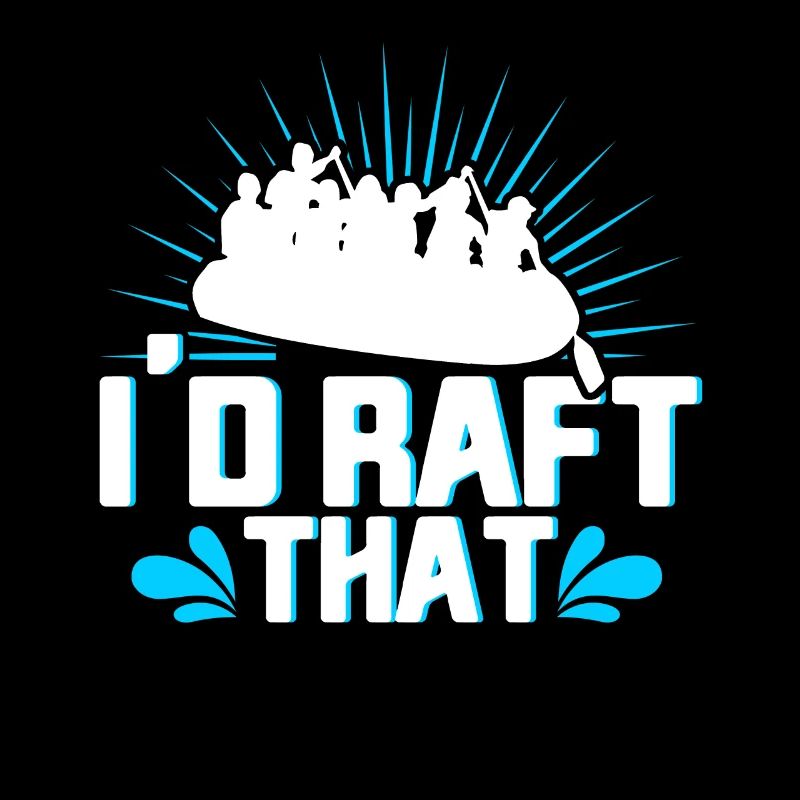 Rafting Floß Geschenk Paddler Rafting