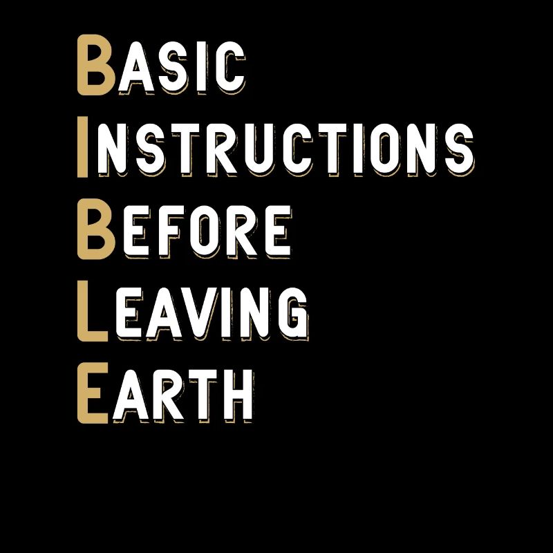 Bible Lesson Basic Instructions Before