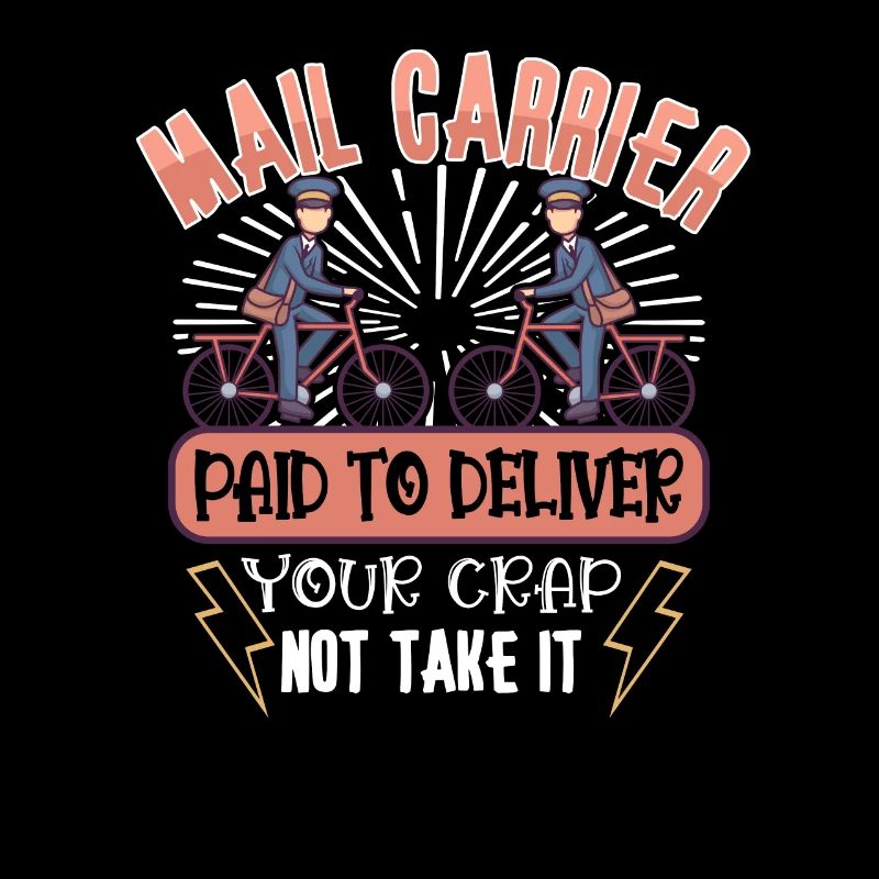 Postangestellte Postdame Postbote Post