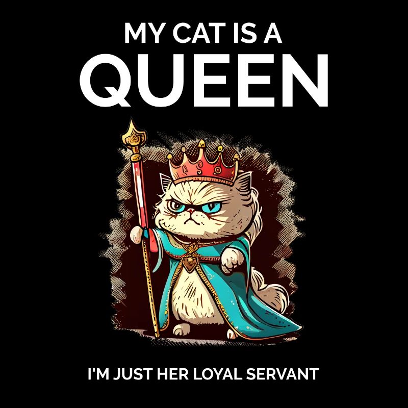 Mon chat est un chat royal Queen Cut