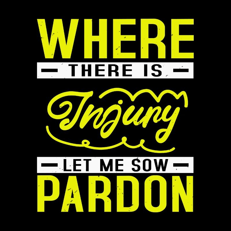 WHERE THERE IS LET ME SOW PARDON
