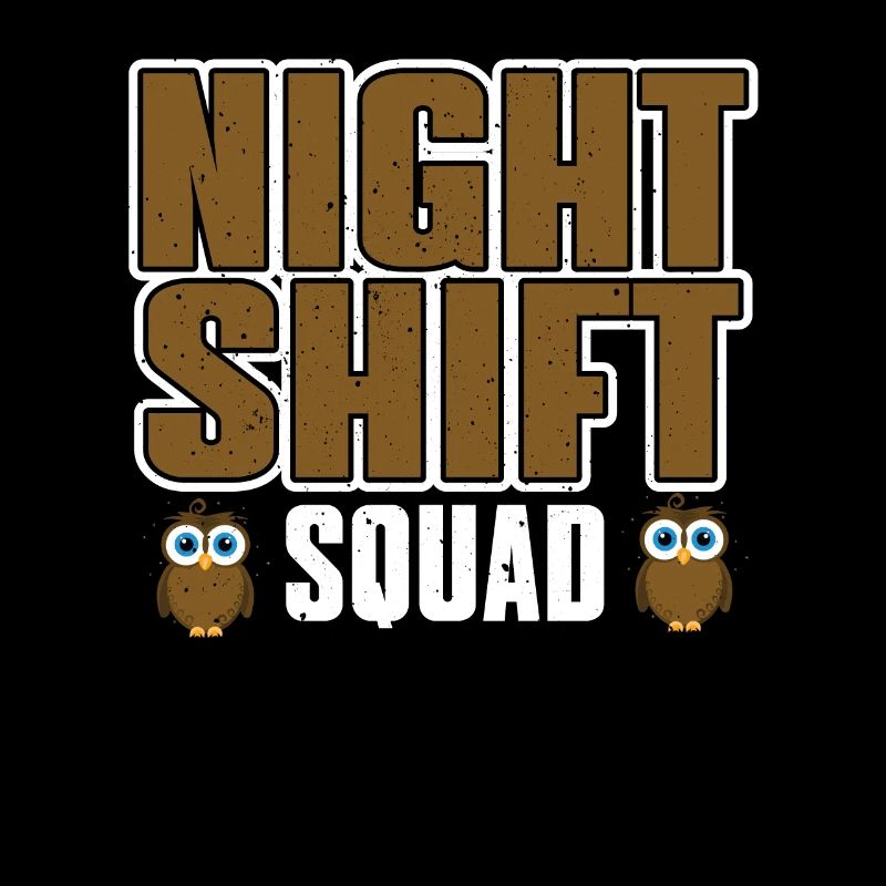Niedliche Nachtschicht Truppe
