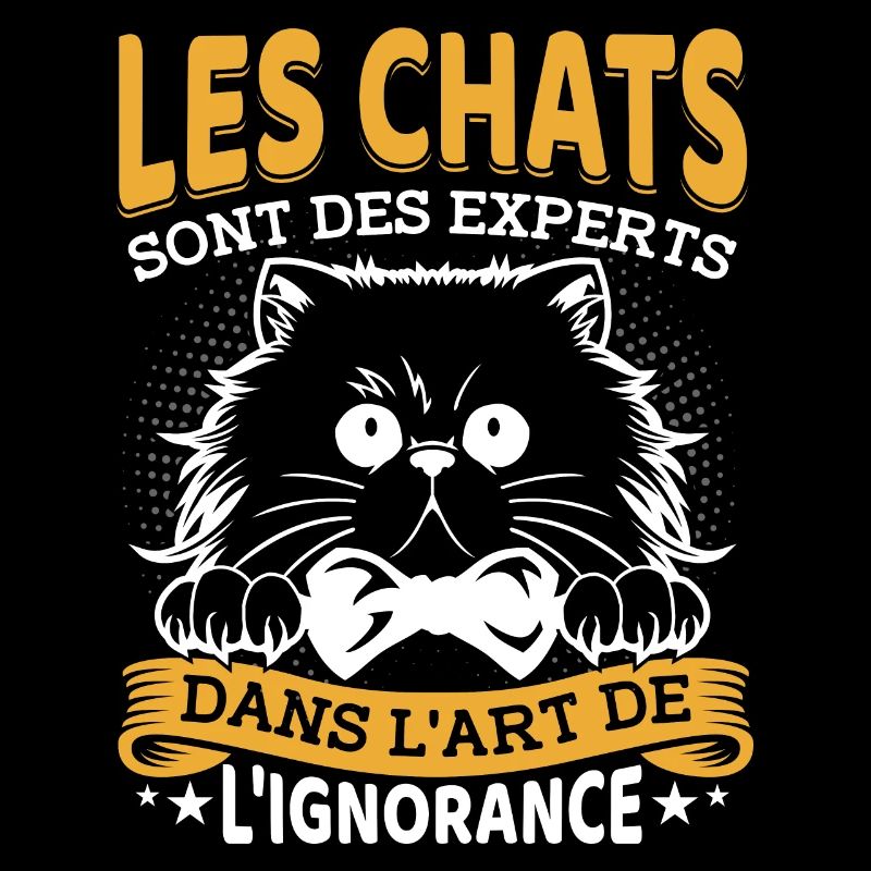Les chats sont des experts dans lart de lignorance