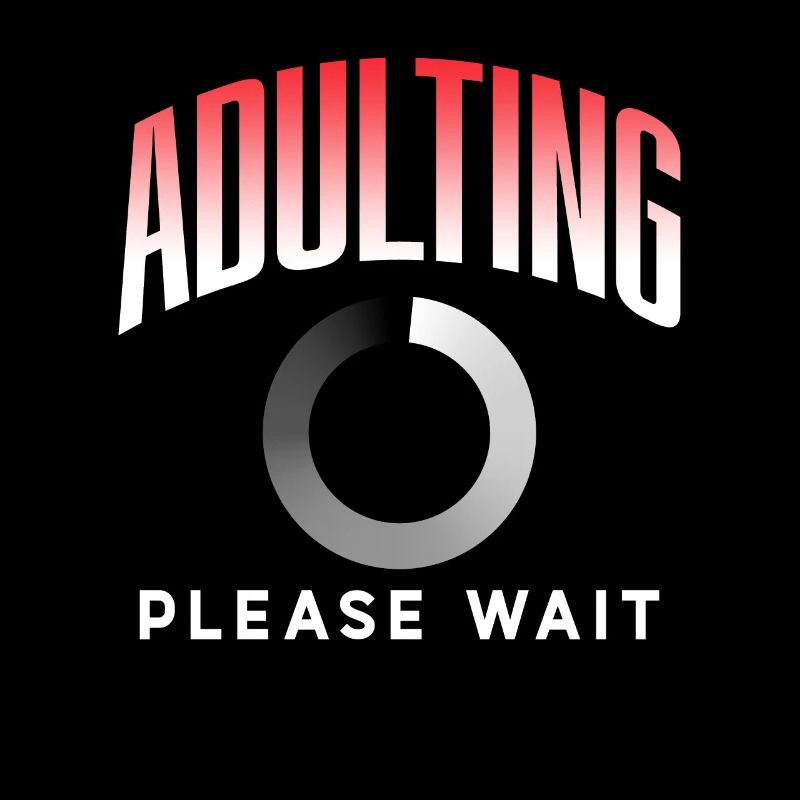 Erwachsen Werden Bitte Warten Geburtstag Pubertät