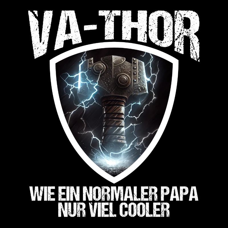 Papa Vathor Va Thor Vatertag Vatertagsgeschenk