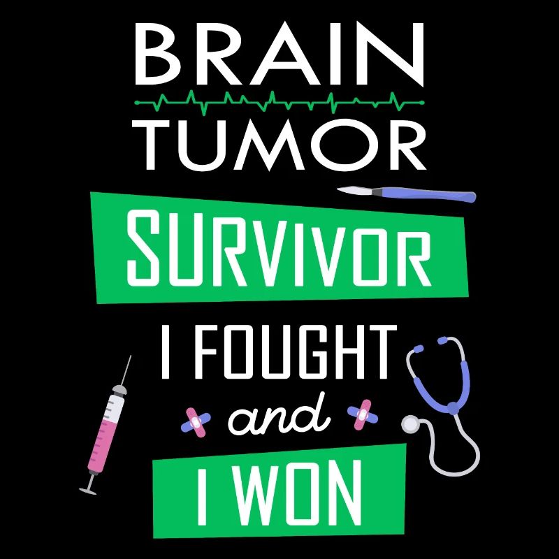 Hirntumor Überlebender, Ich kämpfte und gewann