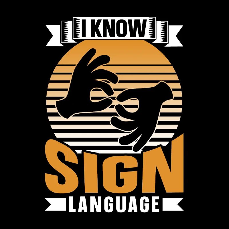 I can sign language awareness gestures
