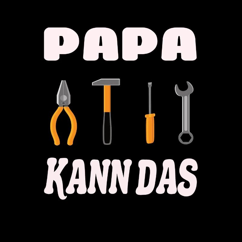 PAPA Shirt Geschenk Werkzeug Bester Papa