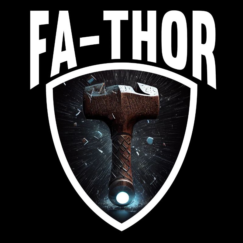 Papa Vathor Va Thor Vatertag Vatertagsgeschenk