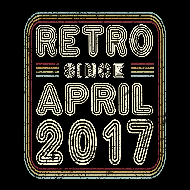Anniversaire Avril 2017 Cadeau rétro