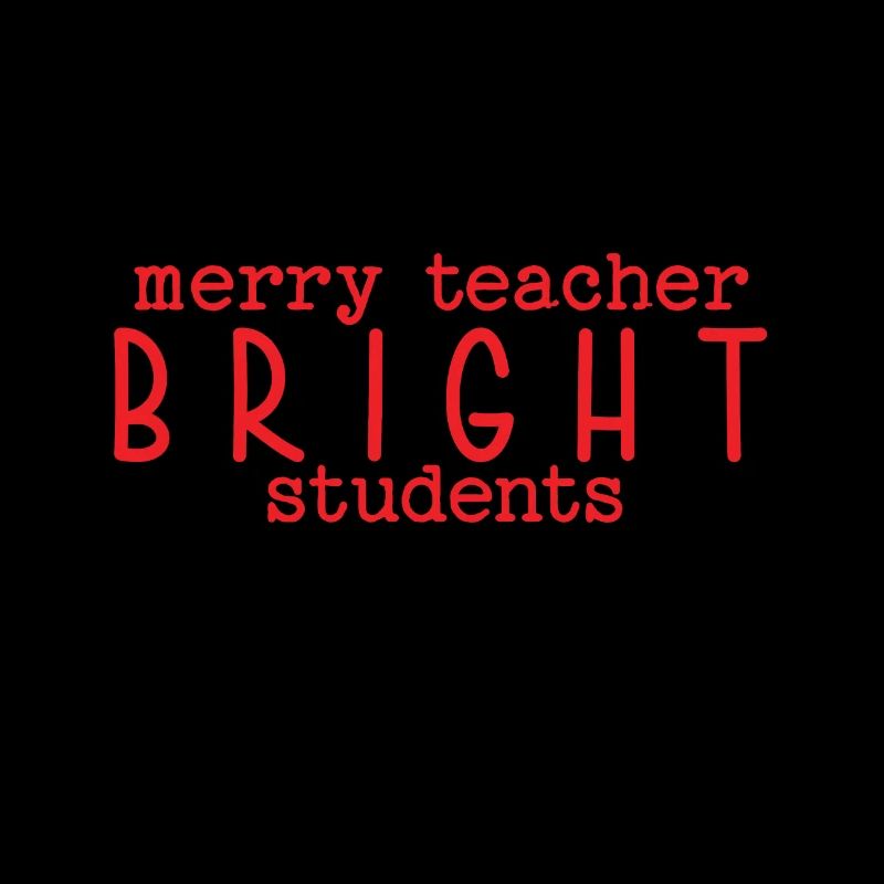 Cheerful teacher Cheerful students