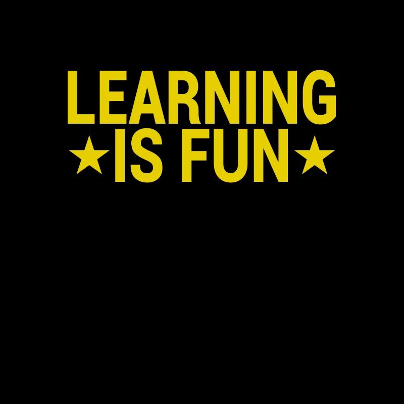 Learning Fun Saying