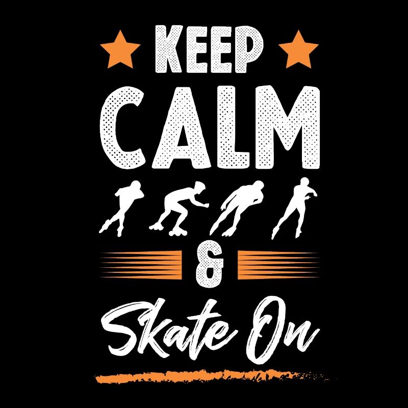keep calm skate