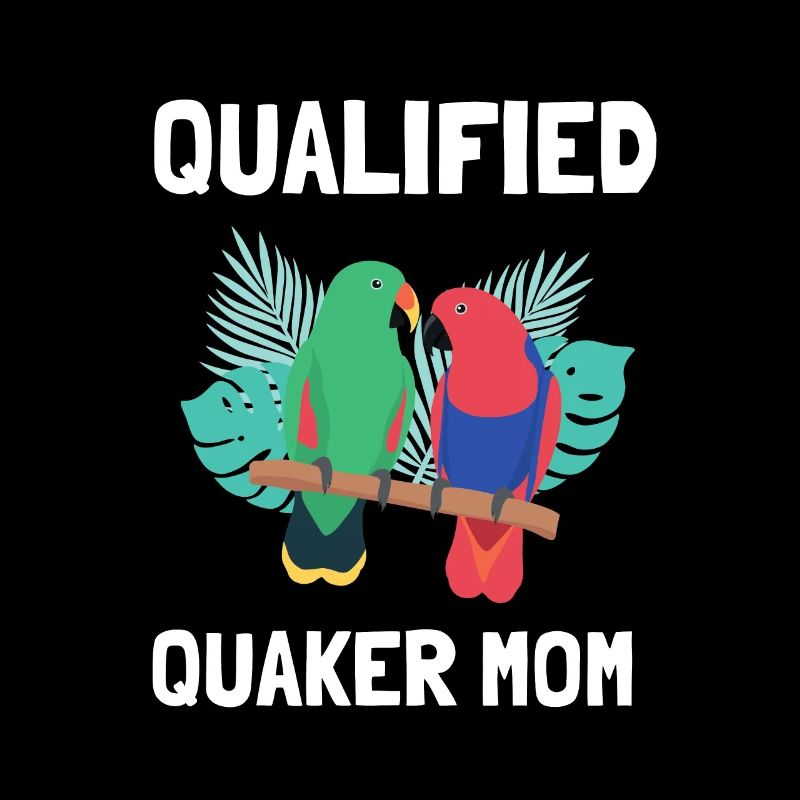 Blue Quaker Parrot Mom