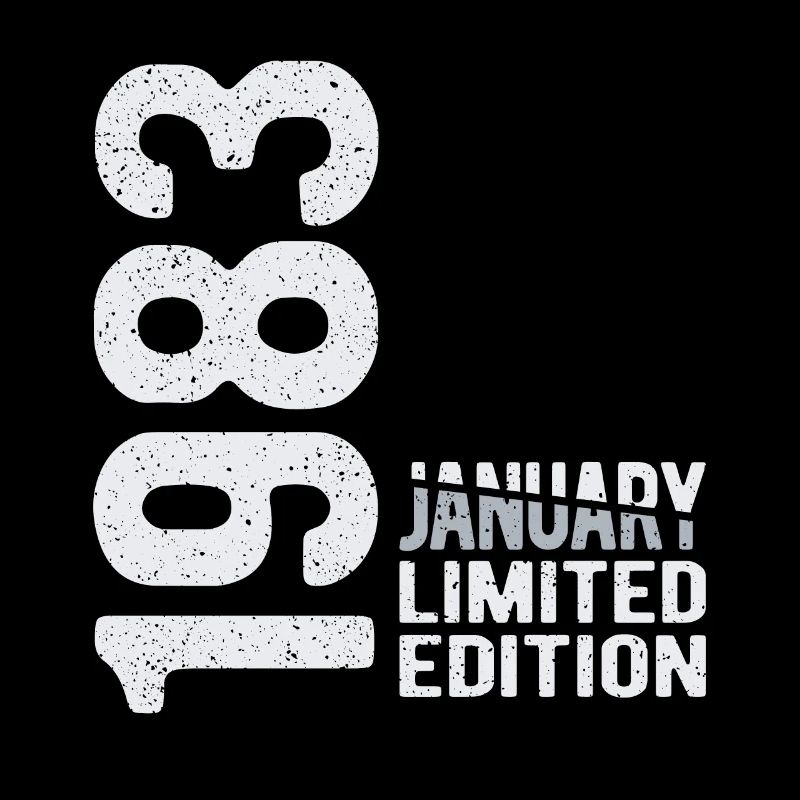 Janvier 1983 édition limitée Année de naissance