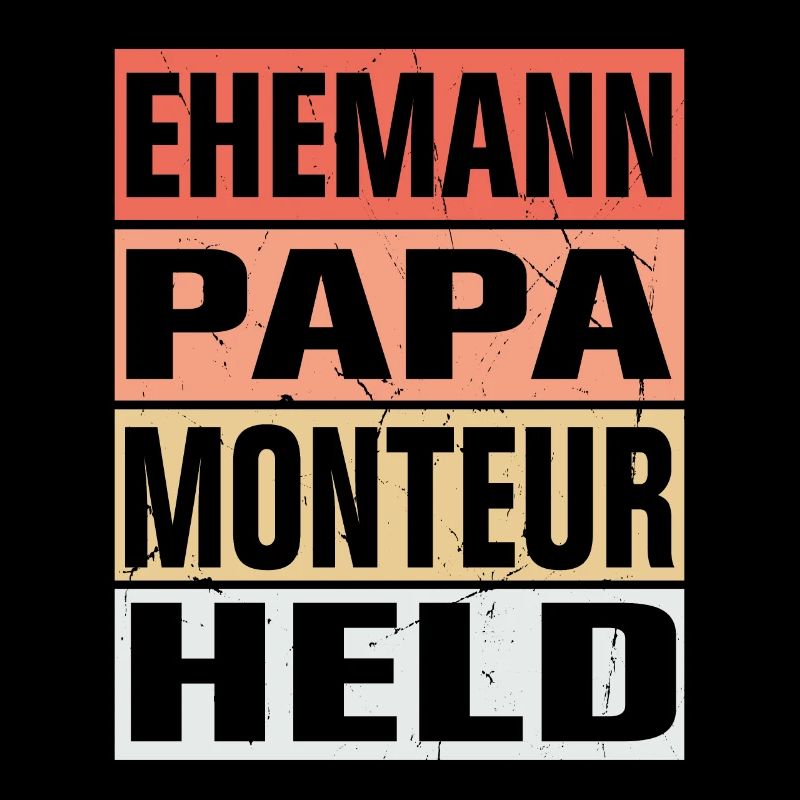 Monteur Vater Ehemann Held