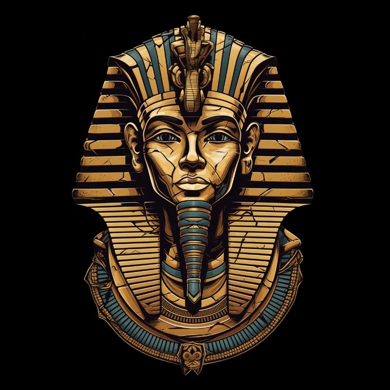 Pharaon Egypte Crâne Death Mask Cadeau