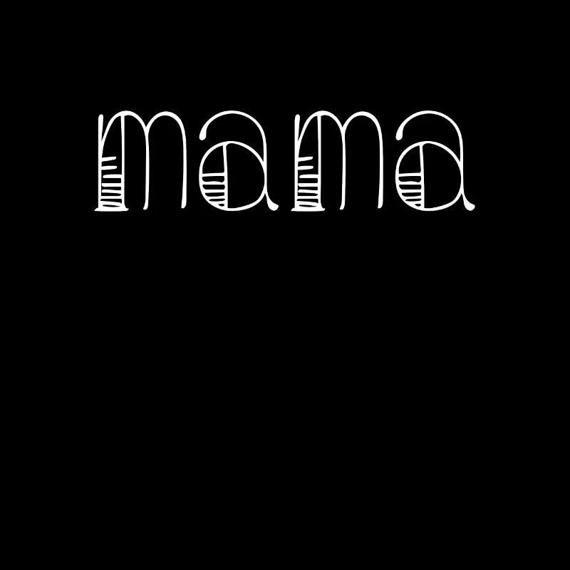 Lettrage Mama
