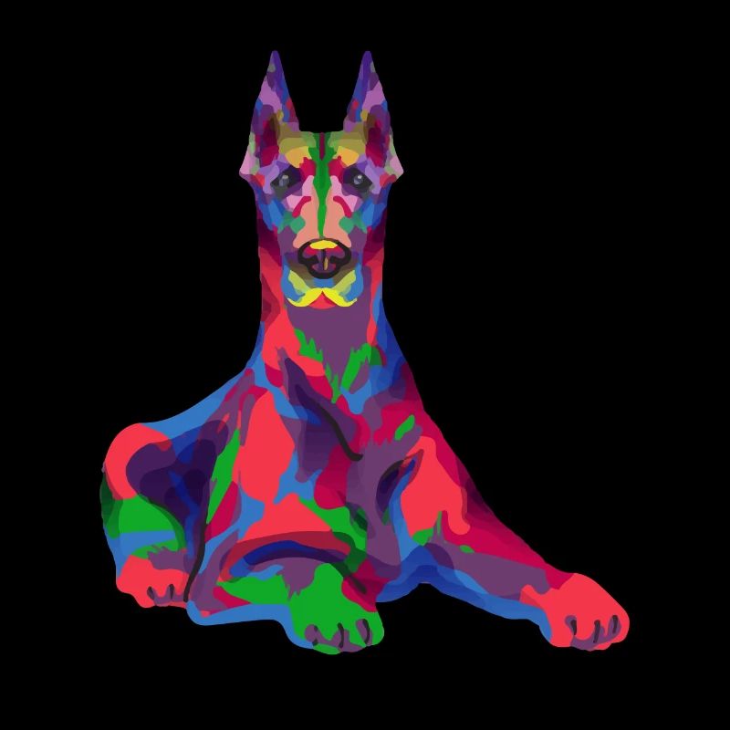 Dobermann Pinscher Hund Dobie
