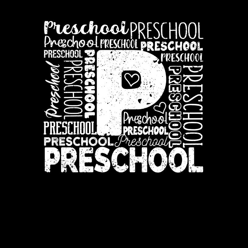 Tie Dyeing Preschool Typography Team Pre-K