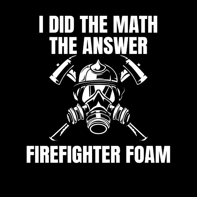 Firefighter extinguishing foam