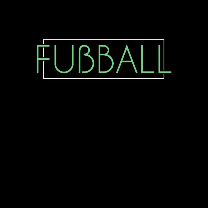 Fußball Schriftzug