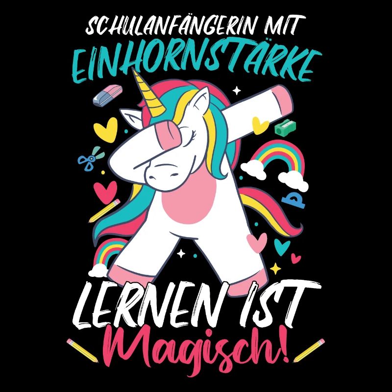 Einhorn Schulkind Einschulung