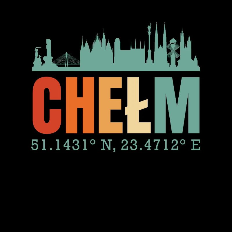 Polen Chelm Skyline