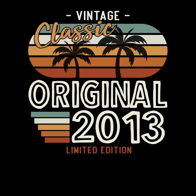 10 years old: Vintage Classic 2013 10th Birthday