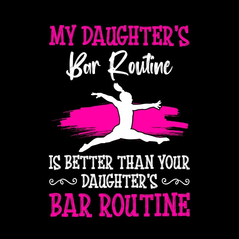 Stolze Gymnastik-Mutter