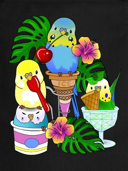 Crème glacée Budgie