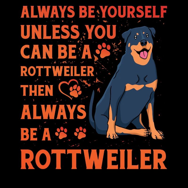 Rottweiler Lustiger Spruch