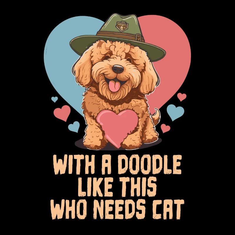 Avec un Doodle comme celui-ci qui a besoin de chat