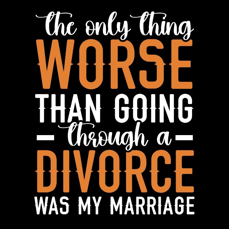 Juste passer par un divorce pire était moi