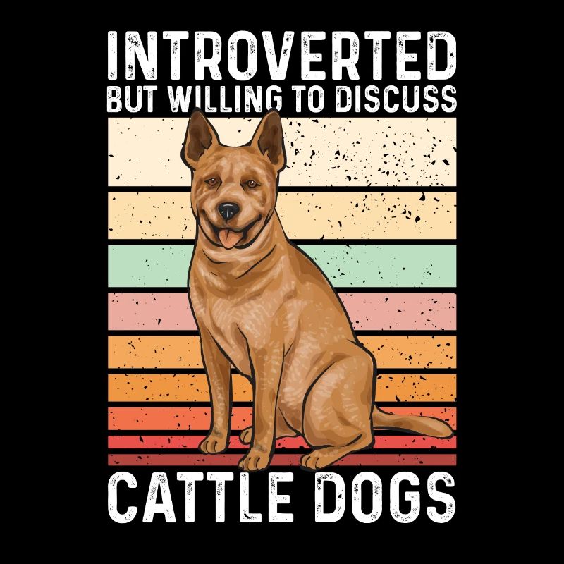 Australian Cattle Dog Red Blue Heeler