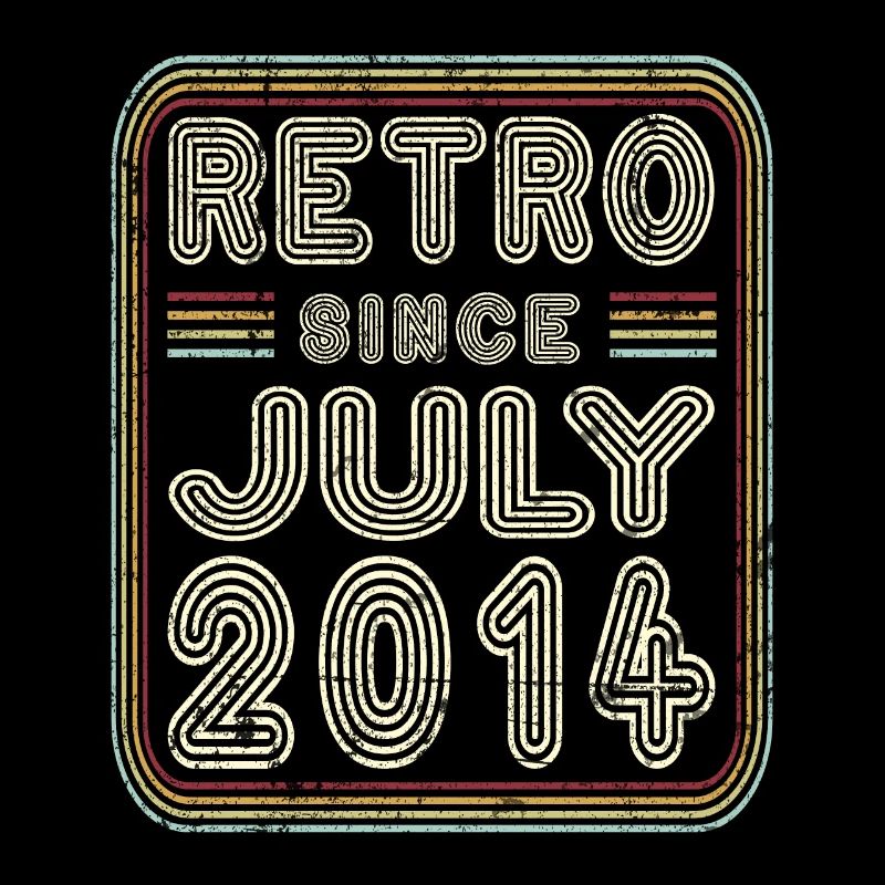 Geburtstag Juli 2014 Retro Geschenk