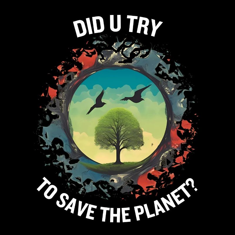 DID U TRY TO SAVE THE PLANET