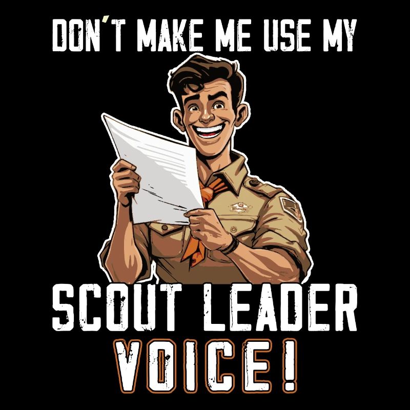 Camping Scoutmaster - Funny Scout Leader