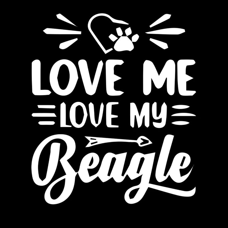 Aime-moi aime mon beagle