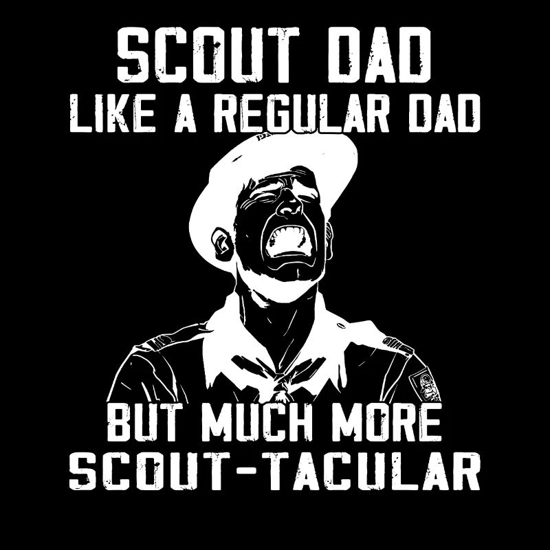 Camping Scouting - Lustiger Pfadfindervater