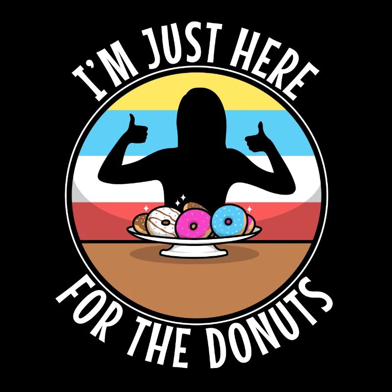 Je suis juste là pour les beignets