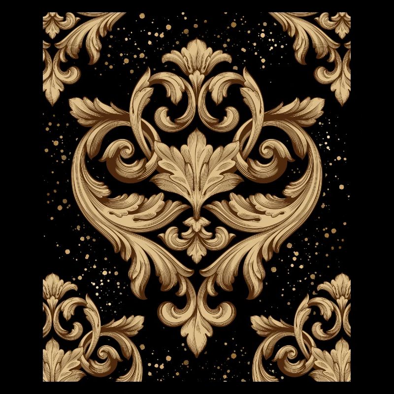 Barock, Barock-Design, Baroque Boho-Ornament