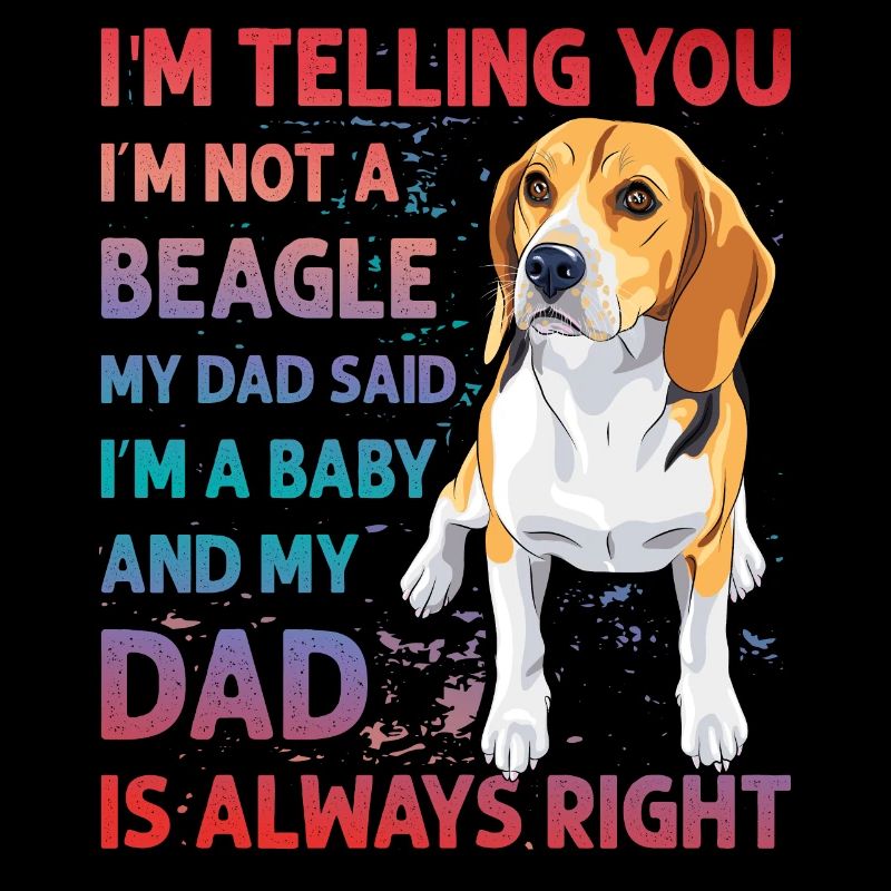 Beagle Lustiger Spruch