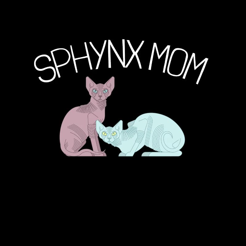 Sphynx Maman Chat Sans Poils Propriétaire de Chat