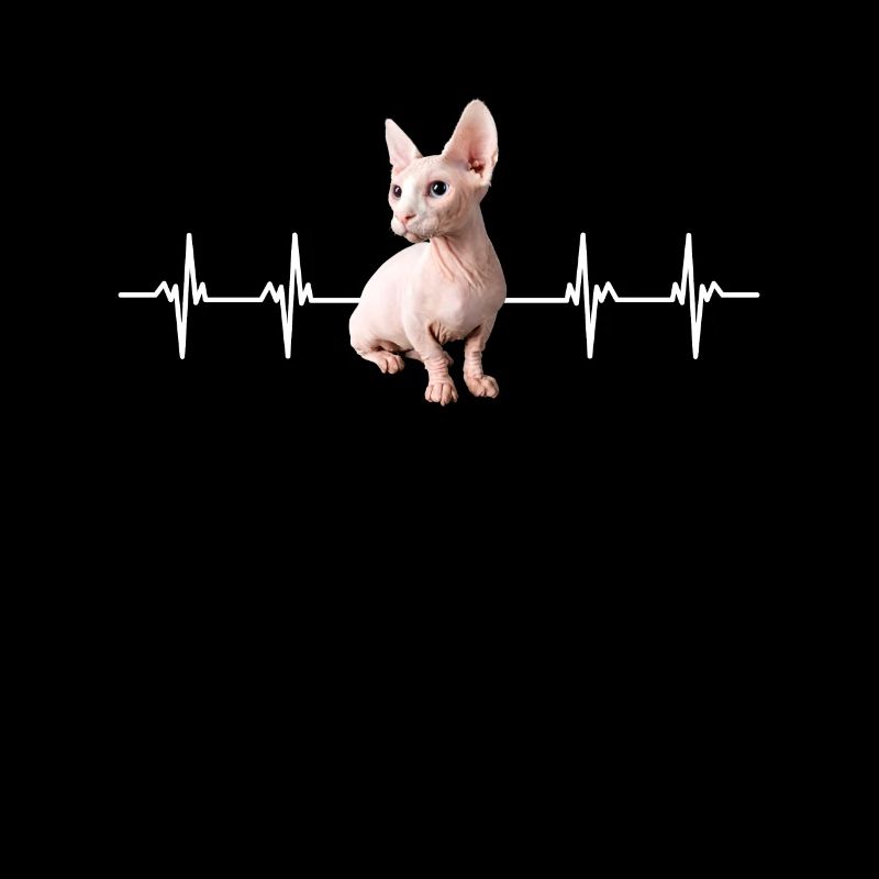 Sphynx Maman Chat Sans Poils Propriétaire de Chat