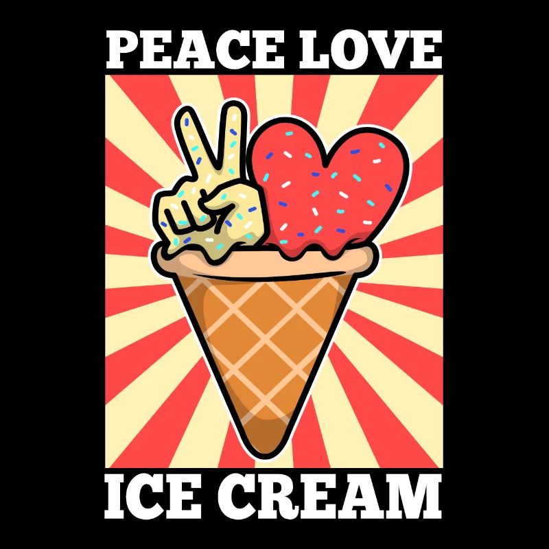 Peace Love Ice Cream