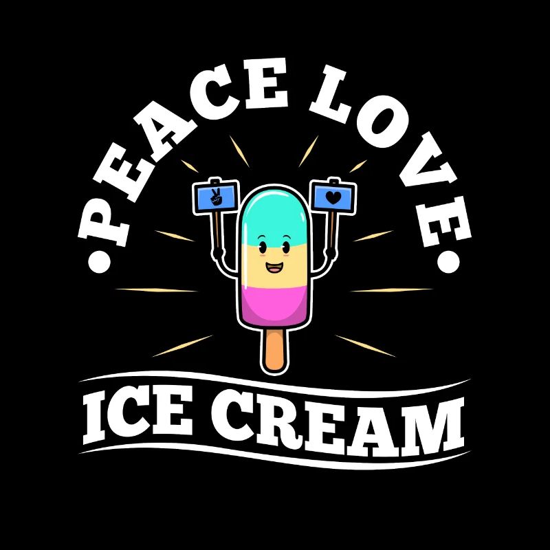 Peace Love Ice Cream